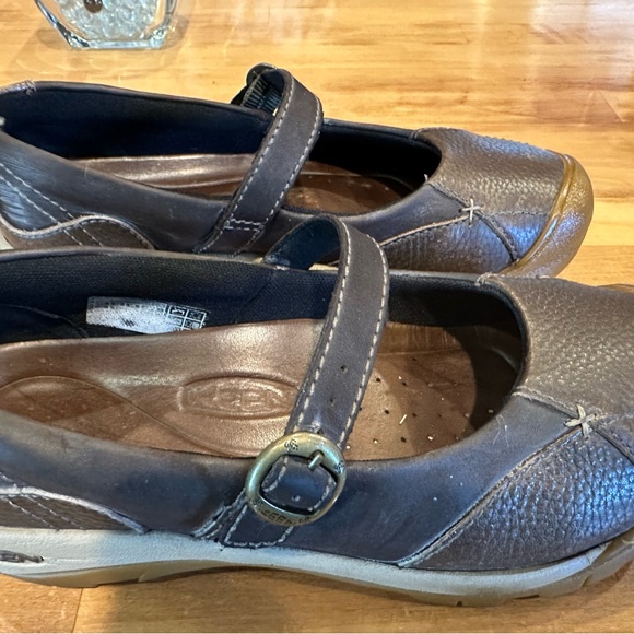 Keen Mary Jane shoes, 2 tone brown, size 38 - Picture 5 of 6